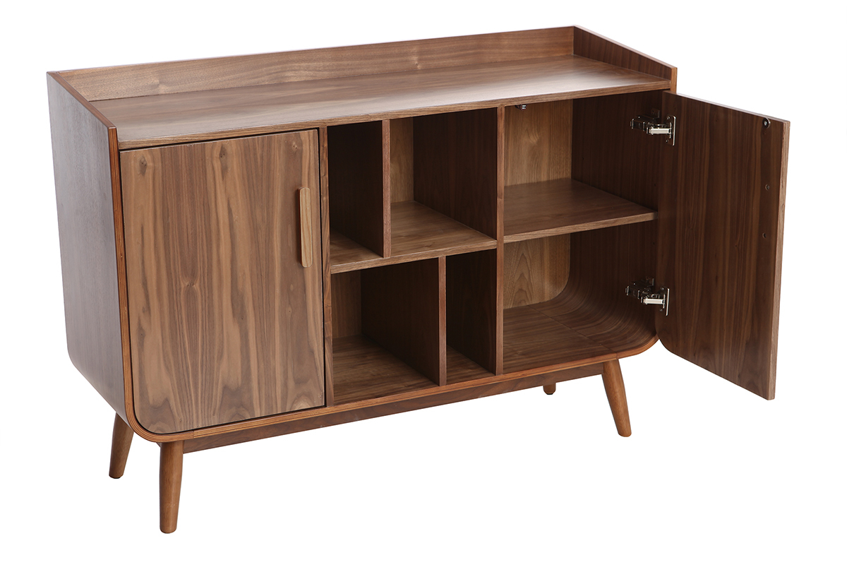 Sideboard Vintage Holz Nussbaum HALLEN