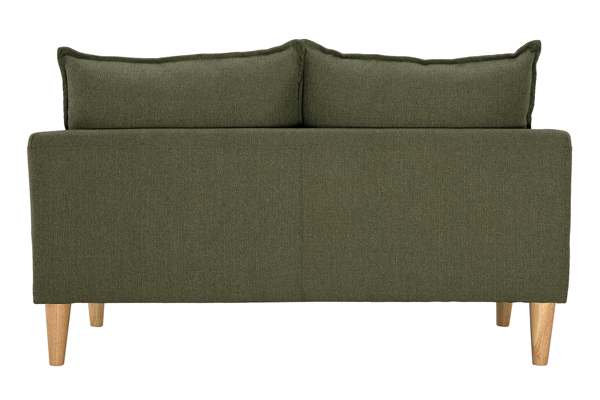 Skandinavisches 2-Sitzer-Sofa Khaki KATE