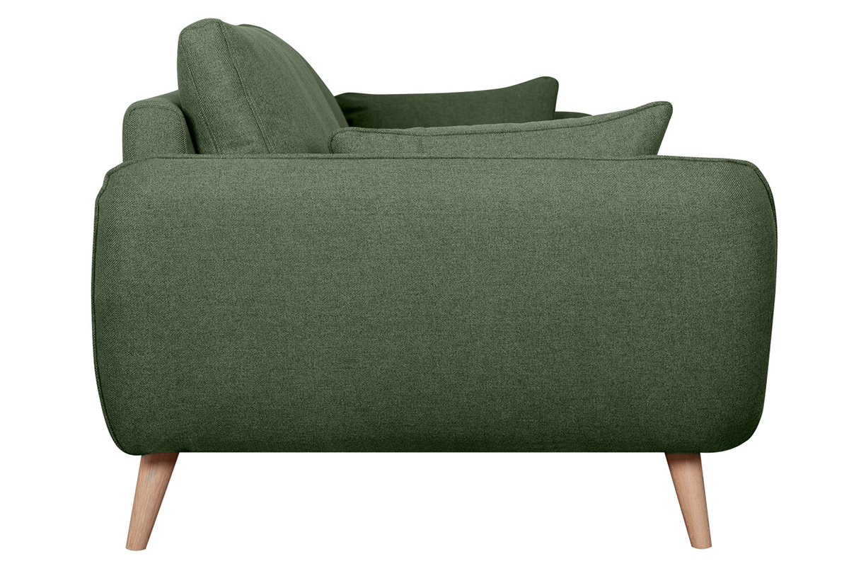 Skandinavisches 3-Sitzer-Sofa Khaki CREEP