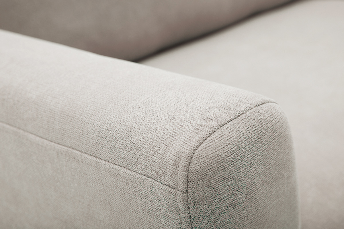 Skandinavisches Sofa 2-Sitzer in Beige CREEP