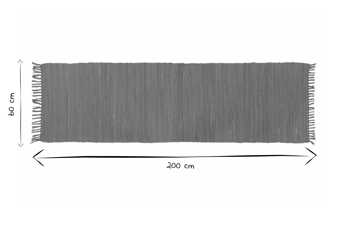 Teppich fr den Flur kumingelb 60 x 200 cm AUBAGNE