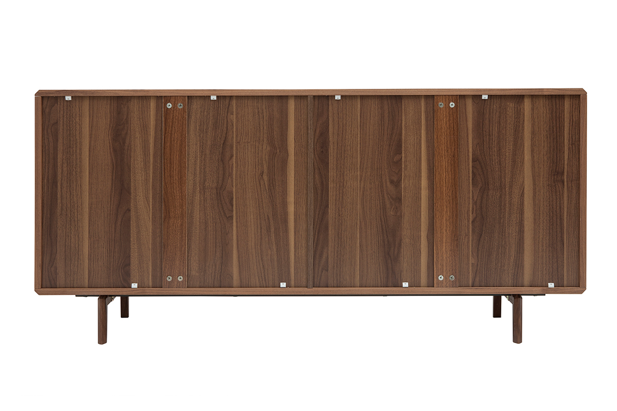 Vintage-Sideboard mit vier Tren aus dunklem Holz B160 cm SUVA