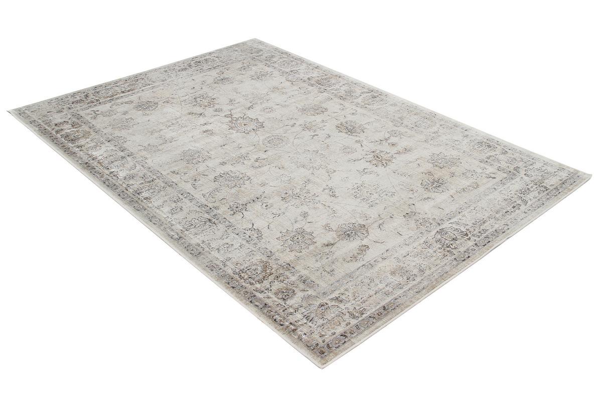 Vintage-Teppich aus Viskose mit grauem Muster 160x230 cm RYAD